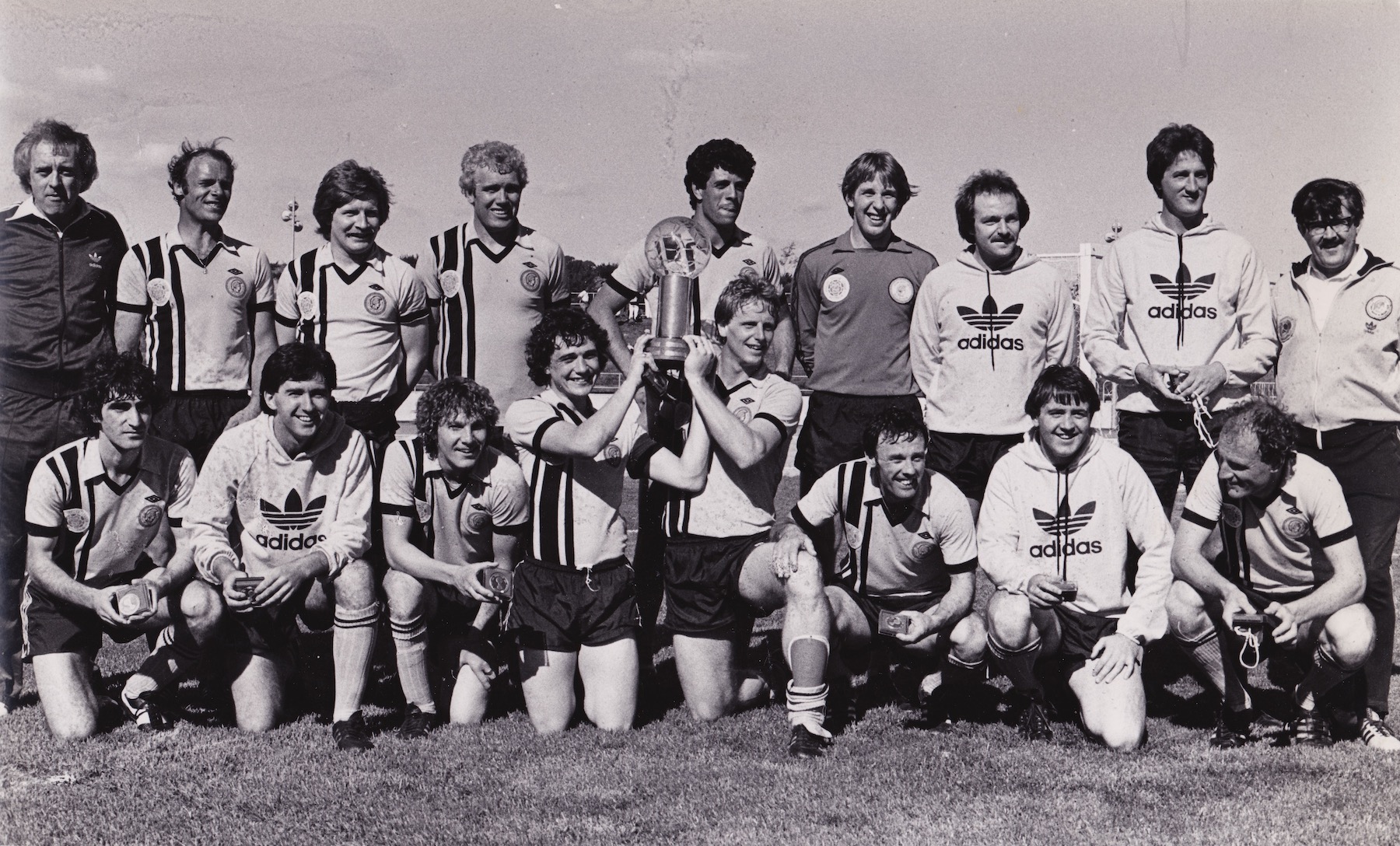 McKendry and the victorious Top 4 winning Heidelberg team of 1980.