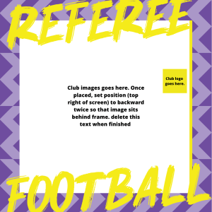 Referee Football 2022