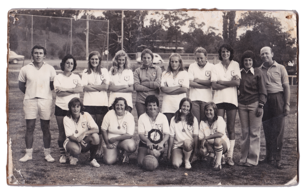 Greensborough 1975 Women's team