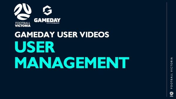 GameDay: User Management Guide